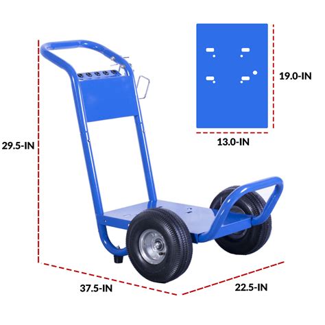 Electric Pressure Washer Cart Frame W Wheels Standard Size