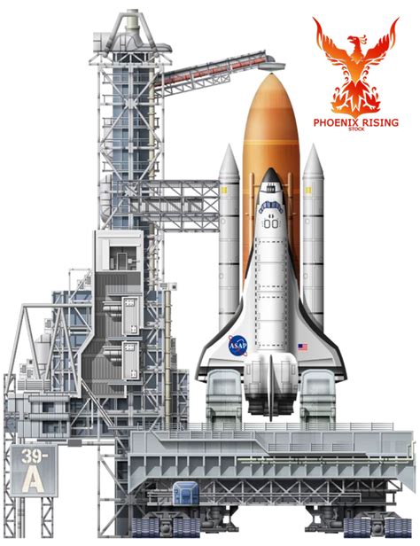 Shuttle Launch Pad 2 by PhoenixRisingStock on DeviantArt