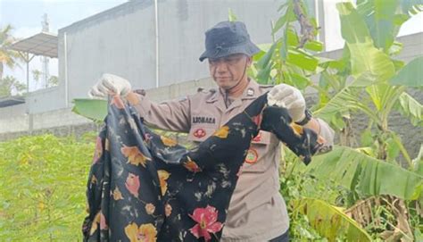 Polisi Temukan Baju Motif Kembang Diduga Milik Mayat Perempuan Di Bogor