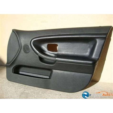 Panneau De Porte Avant Passager Cuir Noir Bmw E36