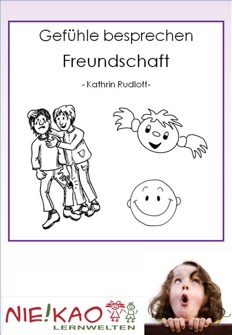 Unterrichtsmaterial Übungsblätter für Grundschule Gefühle