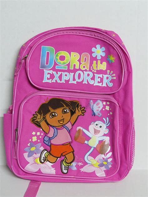 Dora The Explorer Medium Backpack 14 In Pink With Boots Read More