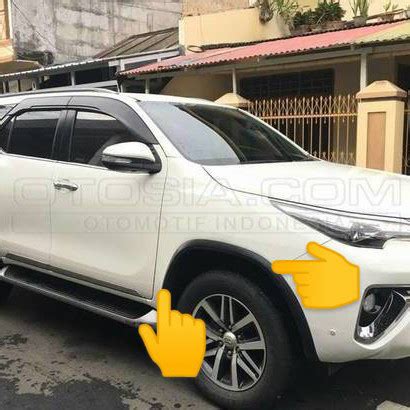 Jual Over Fender Spoiler Fender Depan Fortuner Vrz Original Jakarta