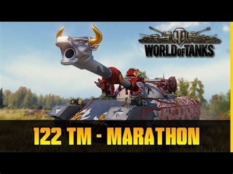 122TM Marathon für Tier 8 Premium Medium World of Tanks YouTube