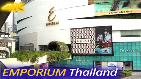 4k Hdr 🇹🇭emporium Mall Bangkok Shopping Mall Walk Tour In Thailand