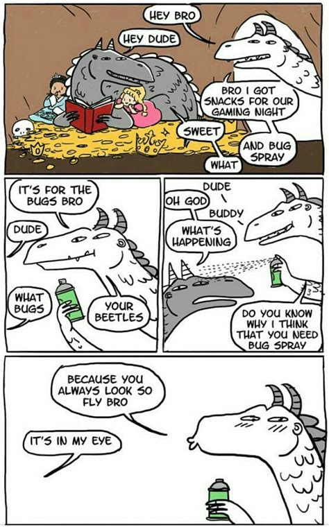 Pin By Sara Brown On Dragons Dragon Comic Funny Comic Strips Fun Comics