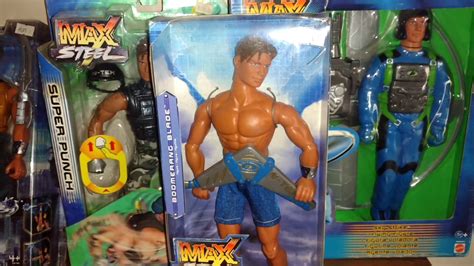 Figuras Max Steel Antiguo En Caja Youtube