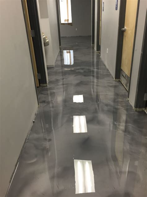 The Look Benefits And Cost Of A Marble Epoxy Floor