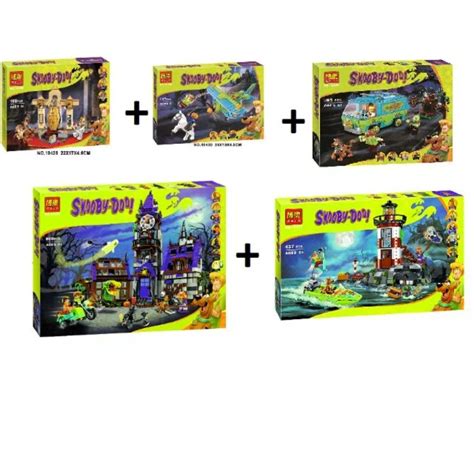 Scooby Doo full 5 sets compatible with lego lepin bela 5 sets for only ...