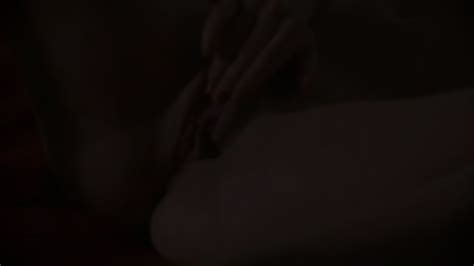 Brunette Woman Pleasuring Booth