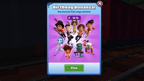 Subway Surfers Birthday Bonanza Bundle Subway Surfers World Tour