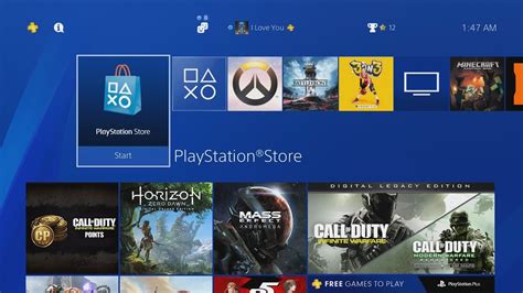 COMPLETE PS4 MENU WALKTHROUGH Friends List Messages Profile