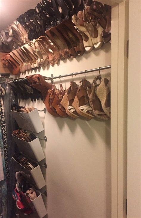 Check Out How To Make Your Own Hanging Shoe Storage Rack