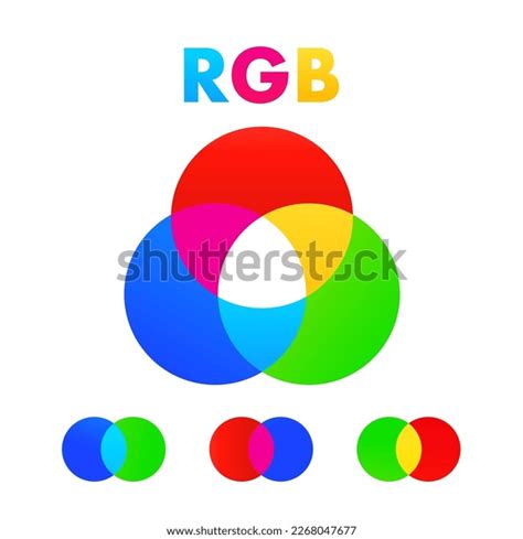 Rgb Color Palette Vector Template Rgb Stock Vector (Royalty Free ...