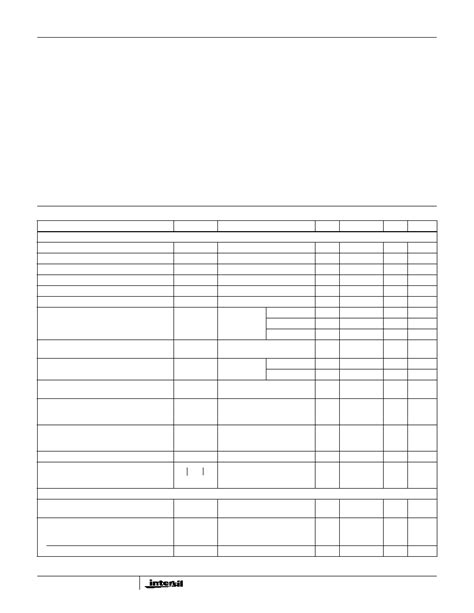 Ca Datasheet Pages Intersil General Purpose Npn Transistor