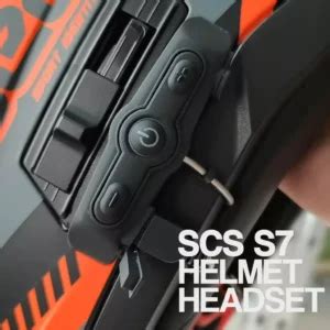 Scs S Evo Solo Motorcycle Helmet Bluetooth Intercom Device Handsfree