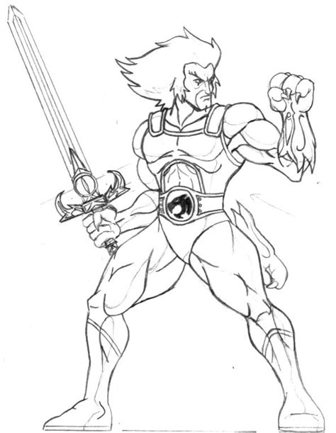 Thundercats Coloring Pages Kamronecnorman