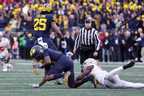 Michigan Beats Ohio State For Third Straight Year Seals Win On Rod