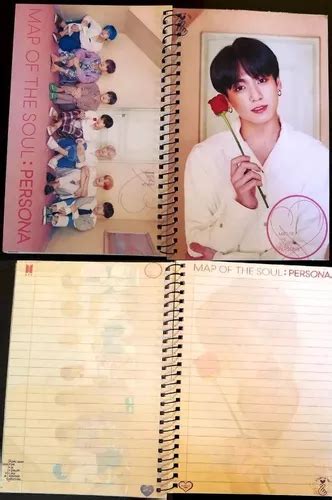 Libreta Jungkook Map Of The Soul Persona Bts Kpop Coreano V Mercadolibre