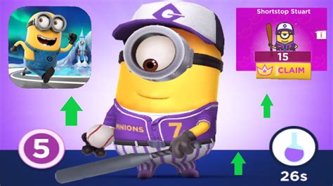 Minion Rush Shortstop Stuart Upgrade Rare Costume To Fullscreen