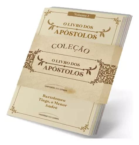 Coleção O Livro Dos Apóstolos Pocket De Universo Dos Livros