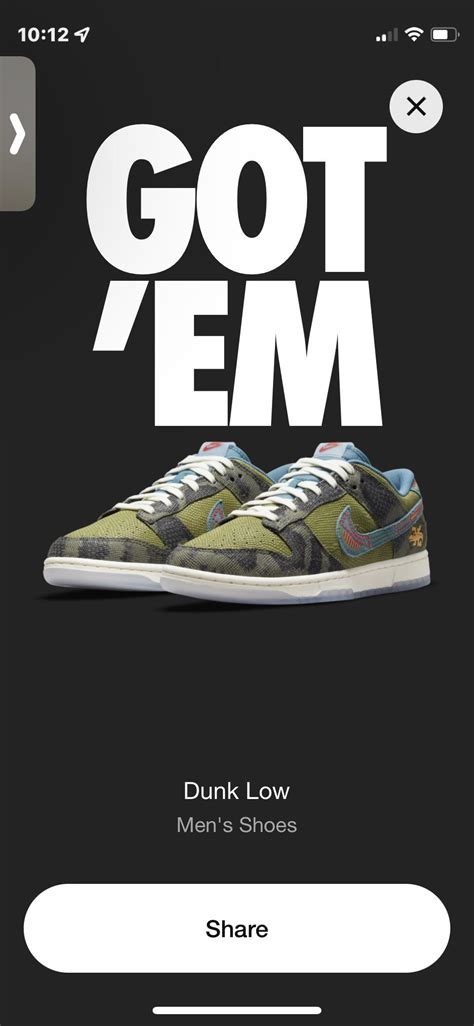 First Time Copping From Snkrs App And Winning A Pair Of Dunks That I