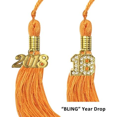 Orange Graduation Tassel Graduation Hat Tassel