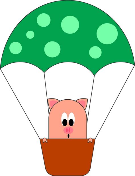 Pig In Hot Air Balloon Illustration Vector On White Background 13749973 Vector Art At Vecteezy