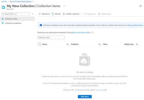 プライベート Azure Marketplace を使用した管理と制御 Microsoft Marketplace Microsoft Learn