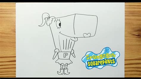 How To Draw Pearl On Spongebob Squarepants Youtube