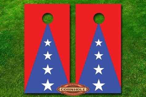 Patriotic Cornhole Decals and Wraps | CornholeWrapsDecals.com