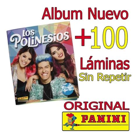 Los Polinesios Album Panini Laminas Sin Repetir Cuotas Sin Inter S