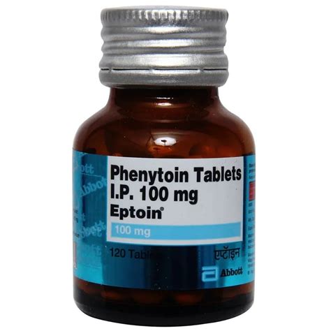 Phenytoin 100mg Tablet At Rs 231 54 Bottle Anti Anxiety And Anti