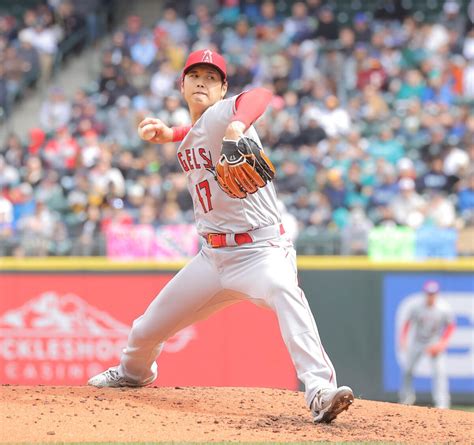 エンゼルス・大谷翔平が4回に2ラン被弾など3失点で逆転許す 4回終了時点で早くも2ケタ奪三振 スポーツ報知