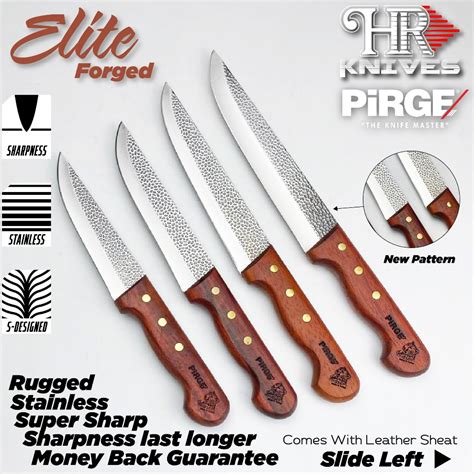 PiRGE Elite Forged Butcher Knife Available 4 Size Pisau Lapah Pisau