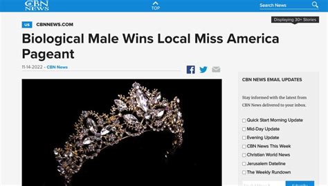 Biological Male Wins Local Miss America Pageant Worthy Watch