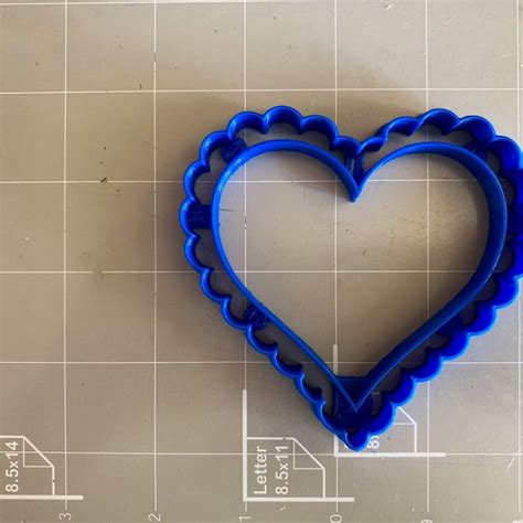 Heart Cookie Cutters Etsy