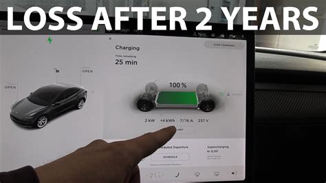 Battery Degradation Test Of Model Lr With K Km Youtube