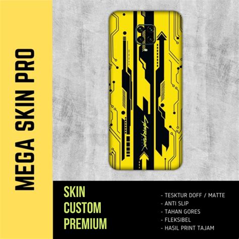 Jual Skin Redmi Note 9 Pro Fullbody Isi 2 Buah Cyberpunk Shopee