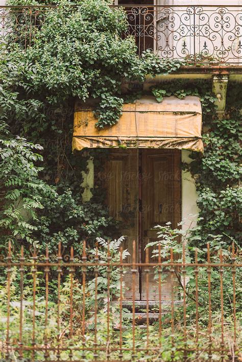 Door Of An Abandoned House By Stocksy Contributor Javier Pardina Stocksy