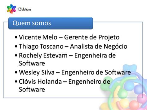 IESolutions Intelligent Enterprise Solutions CESAR Centro De Estudos