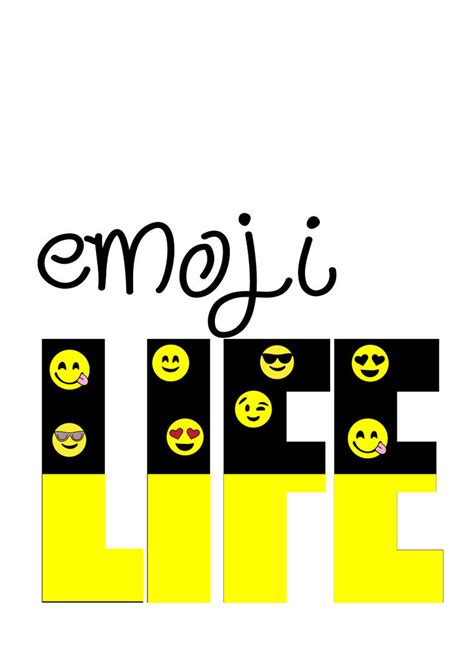 Emoji Life // Cutting File // Svg - Etsy Ireland