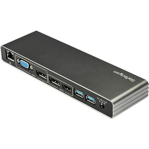 StarTech.com Thunderbolt 3 Dock - For MacBook Pro Andamp; Windows ...