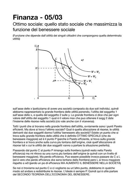 Funzioni Benessere Sociale Finanza 05 Ottimo Sociale Quello Stato