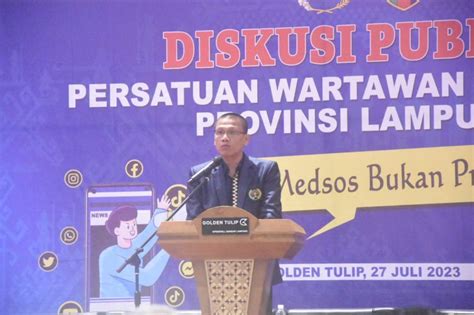 Ketua Pwi Lampung Ingatkan Pentingnya Wartawan Pahami Kode Etik