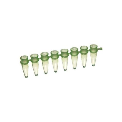 Buy BrandTech 781323 PCR 2ml Green 8 Strip Tube Mega Depot