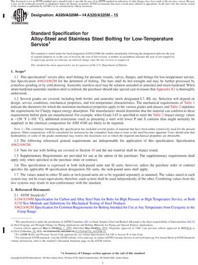 Astm A A M Red Standard Specification For Alloy Steel And