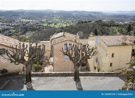 The French Village Of Chateauneuf De Grasse Stock Image Image Of Azur Historical 146392103