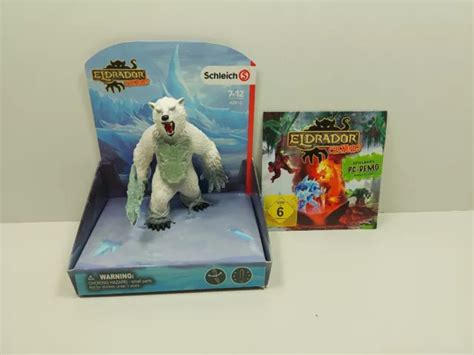 Schleich 42510 Blizzard Bär Eldrador Neu Ovp Mit Pc Demo Creatures Eur