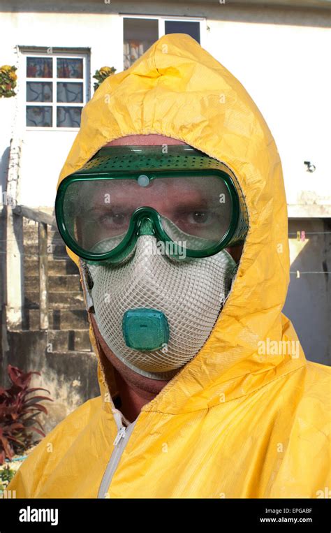 Hazmat Suit Stock Photo Alamy